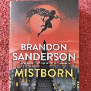 "Mistborn" by Brandon Sanderson- Softcover Fantasy Novel